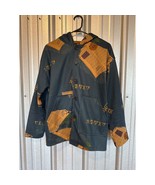 Avant Garde x Japanese Brands All Over Print Jacket Hooded Size Medium - $74.95