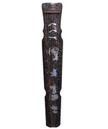 Guqin old collection 7 strings treasured wooden lacquerware Chinese stri... - $499.00
