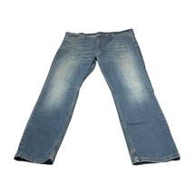 Levi&#39;s Jeans Men&#39;s 42 X 30 Blue Denim High-Rise 5-Pockets Straight Leg Zip Fly - $24.18