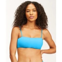 Billabong Sol Searcher Tahitian Blue Bandeau Bikini Top Removable Cups XS - £15.16 GBP