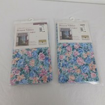 Blouson Valance Stafford Set of 2 Vintage Montgomery Ward Grand Manor 70&quot; x 14&quot; - $29.03