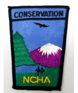 Conservation Eagle Embroidered Patch Yellow 1970s National Campers Hikers - £11.94 GBP