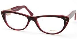 New Edward Beiner Miami 1964 39 Red Havana Eyeglasses Frame 52-16-140mm France - £99.36 GBP