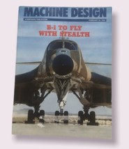 Machine Design Magazine February 25, 1982 Vintage “B-1 To Fly With Stealth” - £11.09 GBP