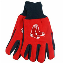 Boston Red Sox Youth 4-7 Years Old Two Tone Sport Utility Gloves New &amp; Licensed - £4.71 GBP