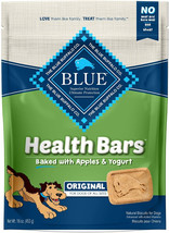 Blue Buffalo Health Bars Baked with Apples and Yogurt Natural Biscuits for Dogs  - £24.25 GBP