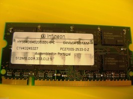 Dell Latitude D505 512MB Memory RAM - £9.12 GBP