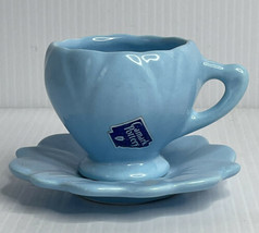 Vintage Camark Pottery Dematisse Teacup Saucer Set  #436 Bottom Marked - £13.96 GBP