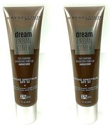 LOT 2 ~ Maybelline Dream Urban Cover Foundation 375 Java SPF50 Antioxida... - £10.39 GBP