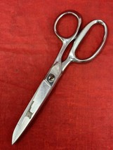 7&quot; Scissors Sears Chrome Sewing Tailoring 2038 Vintage Made Germany good conditi - £7.08 GBP