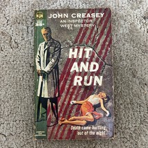 Hit and Run Mystery Paperback Book by John Creasey from Berkley Medallion 1961 - £9.66 GBP