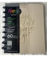 The Happy Planner GIVE IT ALL YOU GOT / Notebook 60 Sheets-NEW! - €13,10 EUR