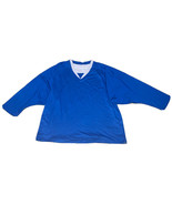 Johnny Mac’s Reversible Adult Small Practice Hockey Jersey Royal/White-S... - £15.54 GBP