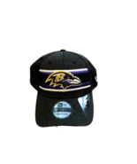 NWT New Baltimore Ravens New Era 39Thirty Striped Front Team M/L Flex-Fi... - £19.42 GBP