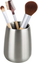 iDesign Nogu Metal Tumbler Cup, Holder for Makeup Brushes, Toothbrushes, - £16.75 GBP