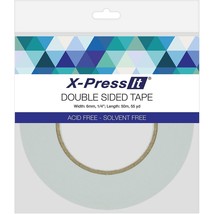 X-Press It Double-Sided Tape 6 mm-.25X55yd (Pack of 3) Adhesive - $679.61 MXN