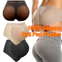 Silicone Buttocks Pads Implant Butt Panty Enhancer body Shaper workouts Booster - £16.25 GBP