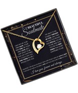 To My Wife Necklace, to Future Soulmate For Forever - £189.71 GBP