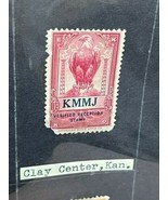 EKKO Stamp Radio Day DXer Proof Reception American Eagle Kansas Clay Cen... - $29.65