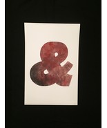 Letterpress Print: Ampersand 1 (11&quot; x 17&quot;) - €21,32 EUR