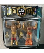 WWE JAKKS Classic Superstars WrestleMania 6 Hulk Hogan vs Ultimate Warri... - £117.27 GBP