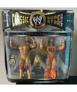 WWE JAKKS Classic Superstars WrestleMania 6 Hulk Hogan vs Ultimate Warri... - £112.12 GBP