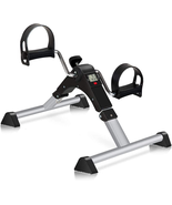 Pedal Exerciser, under Desk Bike Stationary Exerciser for Arm and Leg Wo... - £47.27 GBP