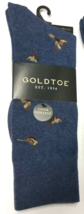 ( 1 PAIR ) Gold Toe Men&#39;s (24/7 Odor Control) Shoe Size 6-12.5 Dress Socks NWT - £7.09 GBP