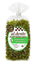 Al Dente Plant Based Pasta Green Pea &amp; Wild Garlic, 3-Pack 8 oz. Bags - £24.99 GBP