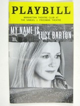 My Name is Lucy Barton Playbill January 2020 Laura Linney Elizabeth Strout NYC - £10.96 GBP
