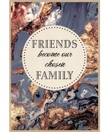 Friends Become Our Chosen Family - Friendship Greeting Card - 00956 - $51.41 MXN