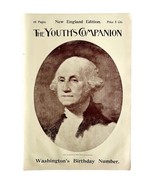 George Washington&#39;s Birthday 1894 Victorian Cover Art Youth&#39;s Companion ... - £47.20 GBP