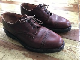 Paolo Mando Firenze, Brown Leather Cap Toe Derby  size 11  Made in Italy... - £10.36 GBP