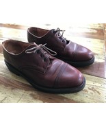 Paolo Mando Firenze, Brown Leather Cap Toe Derby  size 11  Made in Italy... - $13.86