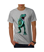 Wellcoda Jurassic TRex Dinosaur Mens T-shirt, Art Graphic Design Printed... - £14.74 GBP+