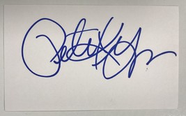 Peter Krause Signed Autographed 4x6 Index Card - HOLO COA - $20.00