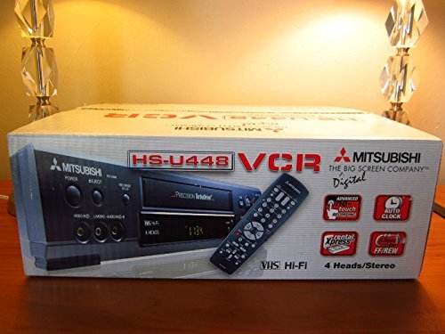 Mitsubishi Hs-u448 Hi-fi VCR 4-head - $168.30