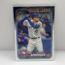 2024 Topps Series 1 Baseball George Springer Base #72 Toronto Blue Jays - £1.57 GBP