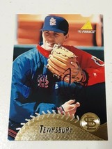 Bob Tewksbury St. Louis Cardinals 1995 Pinnacle Autograph Card #236 READ DESCRIP - £3.86 GBP