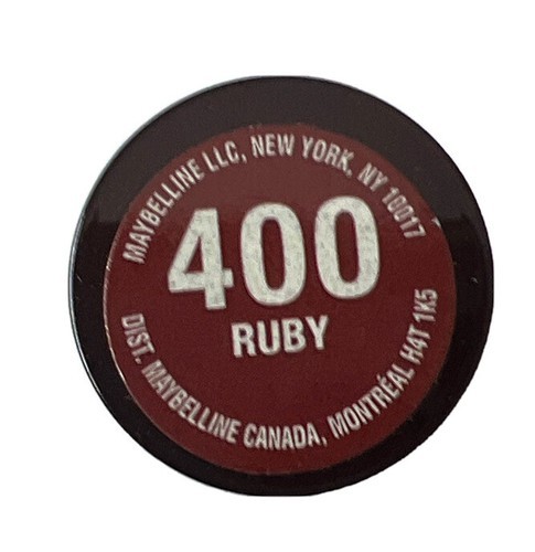 1- Maybelline Mineral Power Lipstick #400 RUBY New/Discontinued/RARE See Photos Item image 5