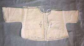 Boy / Girl Handmade Christening Shirt Vintage - $15.96