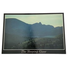 The Sleeping Giant Helena Valley Mountains Montana Postcard Unposted Vintage  - £3.13 GBP