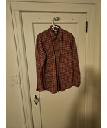 Cabela&#39;s men&#39;s medium regular rust orange and tan - $186.94 MXN