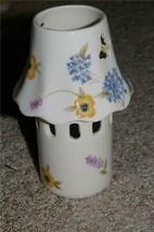 Home Interiors Flowering Field Candlelamp Candle Holder Homco - $10.00