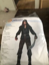 California Costume Ruthless Rogue Pirate Adult Men SZ XL Halloween Missing Items - £18.30 GBP