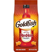 6 X Bags of Goldfish Frank&#39;s Red Hot Sauce Crackers 180g Each -Limited Edition - - £28.15 GBP