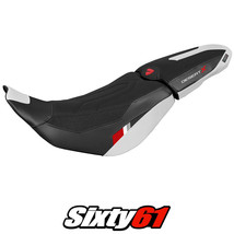 Ducati Desert X Seat Cover Tappezzeria Thar Ultragrip 2022 2023 2024 White Black - $258.00