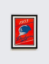 Dodgers 1955 Champions Poster Framed - £52.79 GBP