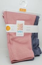Carter's 9 Months Just One You Baby Girls' 2pk Dot Pants - Pink/Gray image 2