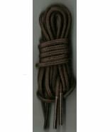 30&quot; inch Unwaxed COTTON Dark BROWN rOund SHOE LACE 4 5 eyelet Laces Casu... - $26.78 CAD